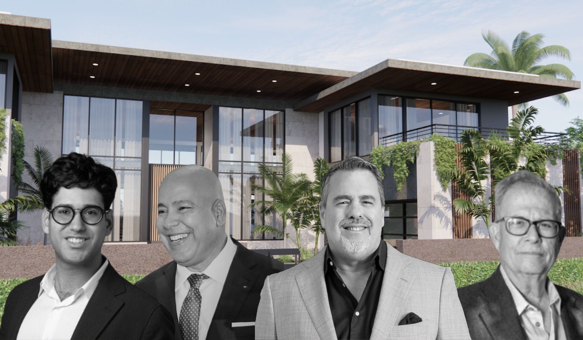 Left to right: Tomer Kort, Amit Kort, George Fraguio, Ken Klein